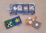Baby Speelgoed Set: Boekjes en Auto, Kinderen en Baby's, Speelgoed | Babyspeelgoed, Ophalen, Zo goed als nieuw, Overige typen