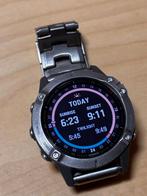 Garmin Fenix 6 saffier titanium (GPSinruil-nr 26), Bramenberg 9, Zwart, Garmin, Info@gpsinruil.nl