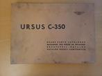 Onderdelenboek Ursus C-350, Ophalen of Verzenden, Gelezen, Tractor en Landbouw