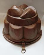 Antieke grote rood koperen cake/puddingvorm tulband, Ophalen of Verzenden