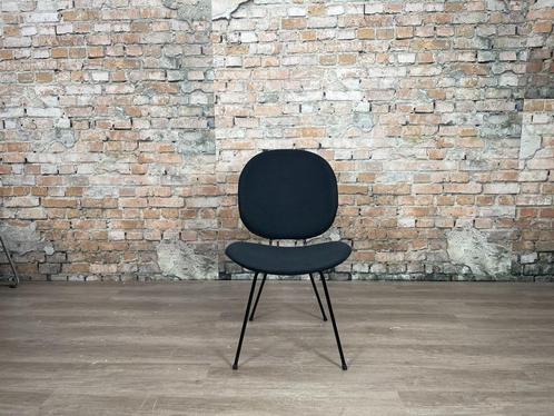 Gispen Kembo 301 Easy Chair zwart bij TheReSales, Huis en Inrichting, Fauteuils, Zo goed als nieuw, Metaal, Stof, 50 tot 75 cm