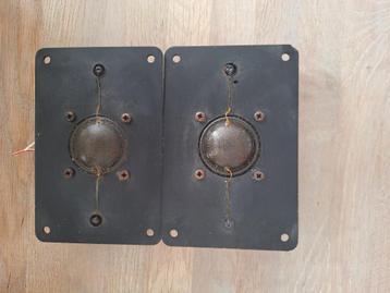 Vintage 38 mm dome mid/hoog speakers mkl 38 dl 4 ohm beschikbaar voor biedingen