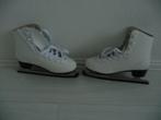 WITTE KUNSTSCHAATSEN voor meisje maat 37 /38, Overige merken, Ophalen of Verzenden, Zo goed als nieuw, Kunstschaatsen