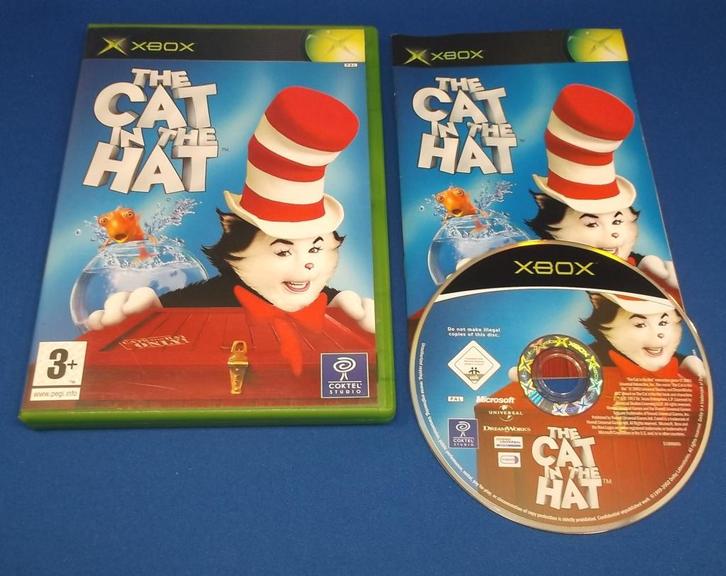The Cat in The Hat (Xbox), Spelcomputers en Games, Games | Xbox Original, Gebruikt, Avontuur en Actie, 1 speler, Vanaf 3 jaar