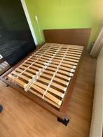 IKEA king size bed + bed frame for sell, Huis en Inrichting, Verstelbaar, Bruin, Tweepersoons, Ophalen of Verzenden