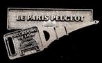 Le Paris Peugeot pin-zilverkleur, Verzenden, Nieuw, Transport, Speldje of Pin