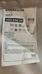 2 paar beige Annakajsa gordijnen  ikea verkeerd ingekort, Ophalen, 200 cm of meer, Beige, 150 tot 200 cm