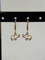 Leuke olifanten oorbellen, Sieraden, Tassen en Uiterlijk, Oorbellen, Ophalen of Verzenden, Zo goed als nieuw, Overige materialen