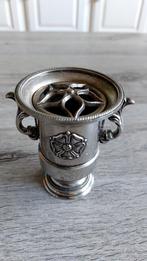 Vintage Silver plated candle Holder By Grenadier England, Antiek en Kunst, Ophalen of Verzenden