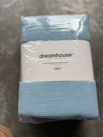 Dreamhouse Mousseline Dekbedovertrek - Blauw, Blauw, Dekbedovertrek, Ophalen of Verzenden, Nieuw