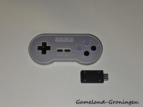 8Bitdo SN30 2.4 G Retro Draadloze SNES Controller, Spelcomputers en Games, Games | Nintendo Super NES, Gebruikt, Ophalen of Verzenden