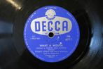 Tommy Steele What a mouth 78 toeren jukebox wurlitzer 60s, Gebruikt, 10 inch, Overige typen, Ophalen of Verzenden