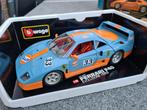 Bburago Ferrari F40 Gulf editie, Hobby en Vrije tijd, Modelauto's | 1:18, Ophalen of Verzenden, Zo goed als nieuw, Bburago