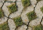 Grasbetontegels 60x40x12, vlakke bovenzijde, rondom hol-dol, Tuin en Terras, Tegels en Klinkers, Ophalen of Verzenden, Nieuw, Beton