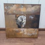 Afrikaans Portret Schilderij, Antiek en Kunst, Ophalen