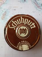 Vintage duits schoenpoets blikje vol, Ophalen of Verzenden, Gebruikt, Verpakking