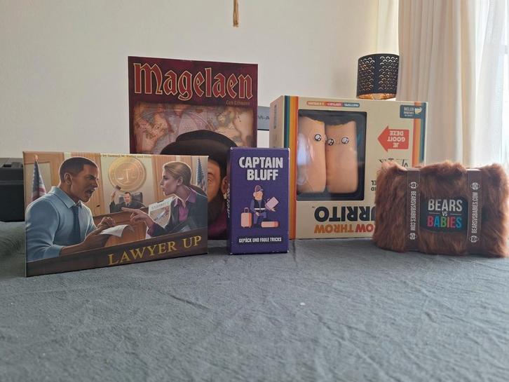 Verschillende bordspellen, Hobby en Vrije tijd, Gezelschapsspellen | Kaartspellen, Gebruikt, Ophalen of Verzenden