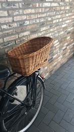 Hondenmand voor achterop met bekleding, Fietsen en Brommers, Ophalen of Verzenden, Gebruikt, Fietsmand