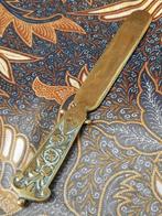 Mooie antieke Engelse briefopener van koper 18,8 cm. 1900., Antiek en Kunst, Antiek | Koper en Brons, Ophalen of Verzenden, Koper