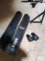 2x bokszak 1x Everlast mma  plus ophangbeugel 1,70 m, Ophalen of Verzenden, Zo goed als nieuw, Bokszak