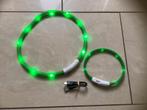 2 verlichte halsbanden, Ophalen, Verlicht, Zo goed als nieuw