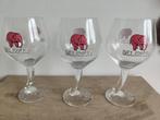 3 Belirium België bierglazen Ritzenhoff olifant 🐘0.3- 0.5 L, Verzamelen, Biermerken, Ophalen of Verzenden, Zo goed als nieuw