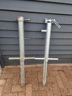 RVS Parasolhouders, Tuin en Terras, Ophalen of Verzenden, Zo goed als nieuw, Minder dan 1 meter, Parasolvoet