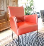 Eetkamerstoelen, Huis en Inrichting, Stoelen, Gebruikt, Leer, Ophalen of Verzenden, Modern