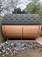 BARREL SHOWMODEL HELEMAAL COMPLEET OP = OP!, ., Fins of Traditioneel, Complete sauna, Ophalen of Verzenden