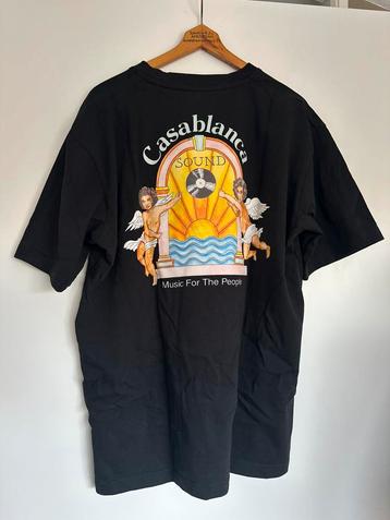 Zwart Heren t shirt met rug print maat XXL beschikbaar voor biedingen