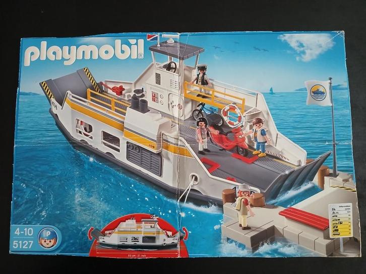 Playmobil 5127 Ferry met aanlegsteiger, Kinderen en Baby's, Speelgoed | Playmobil, Gebruikt, Complete set, Ophalen