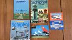5 boeken over Schiphol, Verzamelen, Luchtvaart en Vliegtuigspotten, Ophalen of Verzenden, Zo goed als nieuw, Boek of Tijdschrift