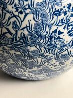 2x schemerlamp vintage klassiek delft, Ophalen, Zo goed als nieuw, Minder dan 50 cm