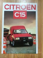 Citroen C15 1986 folder, Ophalen of Verzenden, Zo goed als nieuw, Citroën