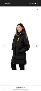 Parajumper Long Bear Jas Zwart XL, Kleding | Dames, Jassen | Winter, Ophalen of Verzenden, Zo goed als nieuw, Maat 46/48 (XL) of groter