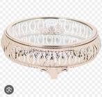 Zilver schaal met deksel, Huis en Inrichting, Woonaccessoires | Schalen en Manden, Ophalen, Nieuw, Rond, Overige materialen