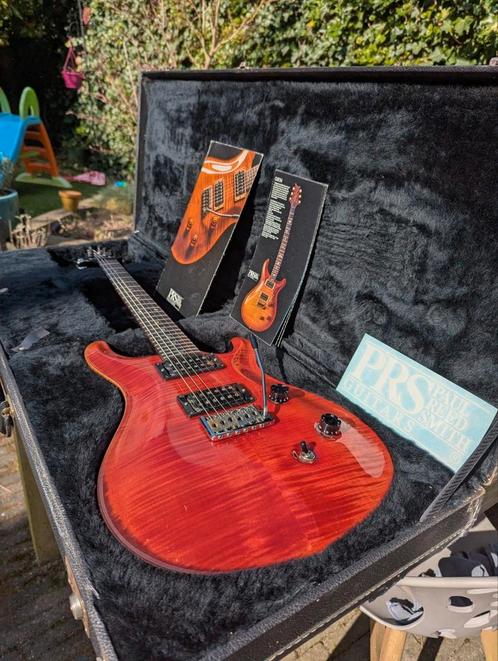 Paul Reed Smith Custom 24 PRS CU Core USA 1993 Black Cherry, Muziek en Instrumenten, Snaarinstrumenten | Gitaren | Elektrisch
