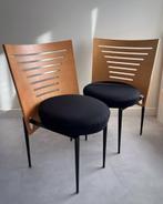2x Castelijn Harmonica eetkamerstoelen Mazairac&Boonzaaijer, Huis en Inrichting, Stoelen, Ophalen, Gebruikt, Twee, Overige kleuren