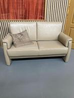 Witleren bank 2-zits, Ophalen, Gebruikt, Minder dan 75 cm, 150 tot 200 cm