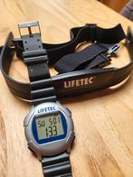 Sporthorloge met hartslagmeter/ borstband, Sport en Fitness, Hartslagmeters, Ophalen of Verzenden, Gebruikt, Overige merken, Met borstriem