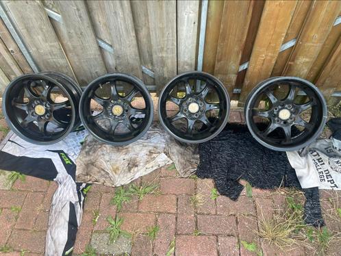 Tekoop 15 inch wolfrace velgen 4x100/4x108, Auto-onderdelen, Ophanging en Onderstel, Gebruikt, Ophalen