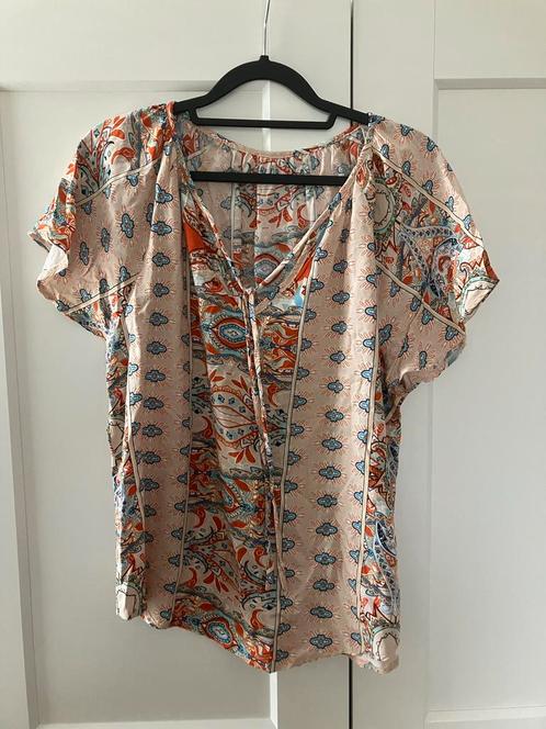 Blouse - Maat L - Viscose, Kleding | Dames, Blouses en Tunieken, Zo goed als nieuw, Maat 42/44 (L), Overige kleuren, Ophalen of Verzenden
