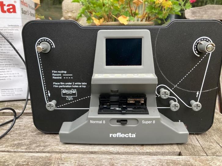 Reflecta film scanner Super 8 en normaal 8, Audio, Tv en Foto, Filmrollen, 8mm film, Ophalen