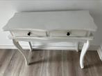 Sidetable wit te koop, Overige materialen, Gebruikt, Ophalen of Verzenden, 50 tot 100 cm