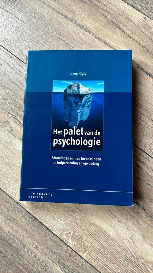 Jakop Rigter - Het palet van de psychologie, Boeken, Psychologie, Nieuw, Cognitieve psychologie, Ophalen of Verzenden