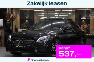 Mercedes-Benz C-klasse AMG 300e/PANO/LEER/DEALER-OH/STOELVER beschikbaar voor biedingen