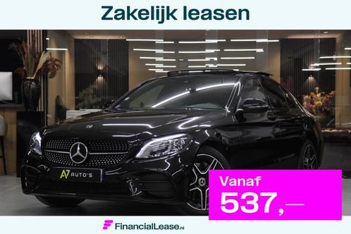 Mercedes-Benz C-klasse AMG 300e/PANO/LEER/DEALER-OH/STOELVER, Auto's, Mercedes-Benz, Bedrijf, Lease, Financial lease, C-Klasse