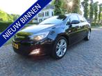 Opel Astra 1.4 Turbo GT Ecc Cruisecontrol Leer Sportstoelen, Voorwielaandrijving, Gebruikt, Zwart, Bedrijf