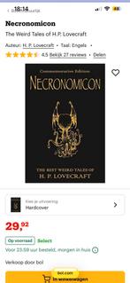 Necronomicon - H.P. Lovecraft Commemorative Edition, Ophalen of Verzenden, Gelezen