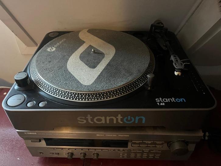 Stanton T62 direct drive dj, Audio, Tv en Foto, Platenspelers, Zo goed als nieuw, Platenspeler, Overige merken, Pitch-regelaar